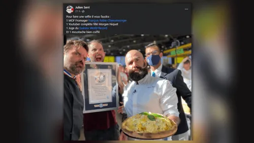 Lyon : Une pizza aux 834 fromages bat le record du monde !