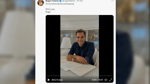 Tennis : Roger Federer met un terme à sa carrière