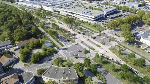 Nantes : l'autopont de la route de Pornic démoli ce mardi 8 avril,...
