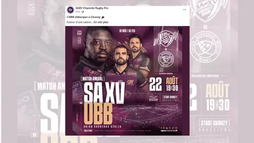 Rugby : les champions d’Europe à Angoulême !