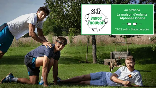 Ils tentent de battre le record de saute-mouton pour la bonne cause