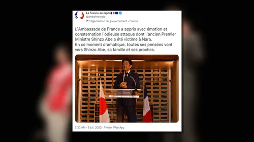Japon : l'ex-Premier ministre Shinzo Abe, attaqué en plein meeting,...