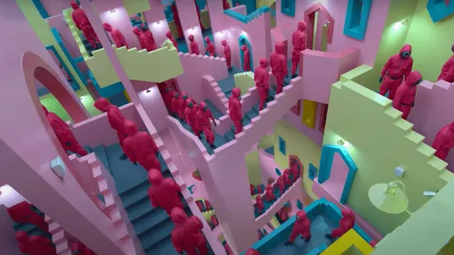 "Squid Game" aurait rapporté 900 millions de dollars à Netflix