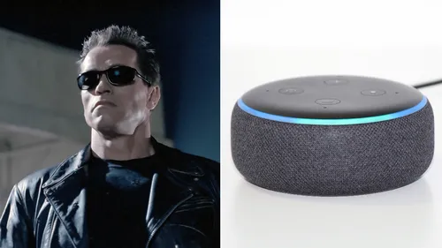 Alexa encourage un enfant à jouer avec une prise