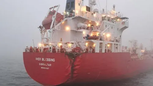 Loire-Atlantique : collision entre deux navires à Saint-Nazaire