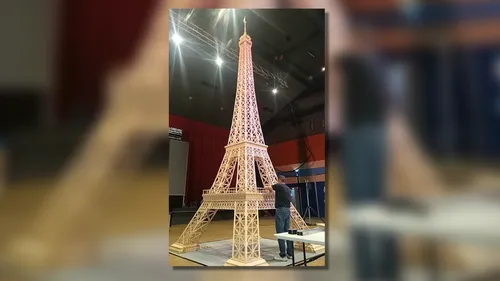 Charente-Maritime : la Tour Eiffel en allumettes disqualifiée par...