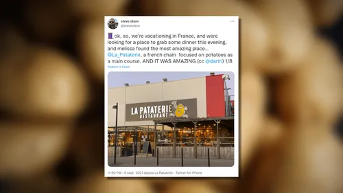 La Pataterie fait le buzz grâce à un couple d'Américains