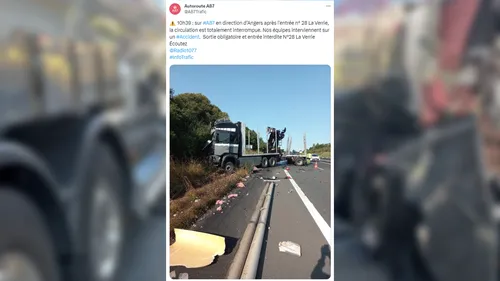 Accident de la route au sud de Cholet : la circulation va reprendre