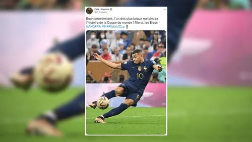 Finale de légende entre la France et l’Argentine : les réactions...