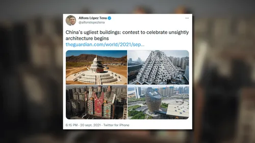 Chine : un concours pour élire le bâtiment le plus laid du pays
