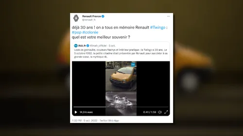 La Twingo a 30 ans !