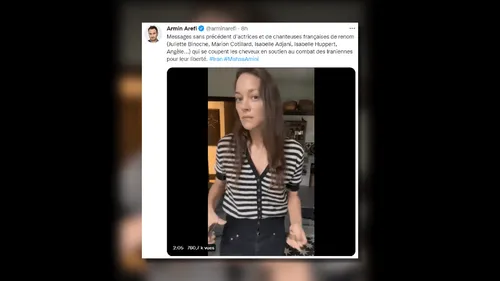 Des actrices et chanteuses françaises montrent leur soutien aux...