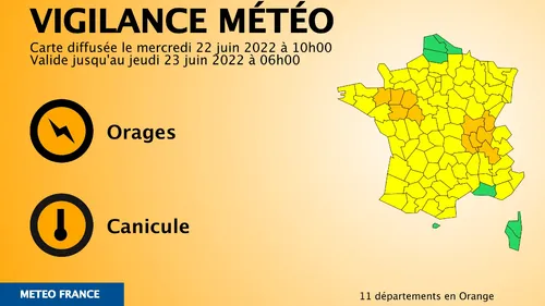 Orages : 5 départements du Grand Ouest à nouveau placés en...