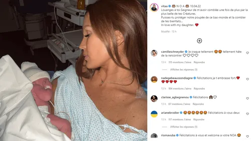 Vitaa est maman pour la troisième fois !