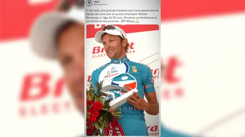 Le cycliste vendéen Walter Bénéteau est mort