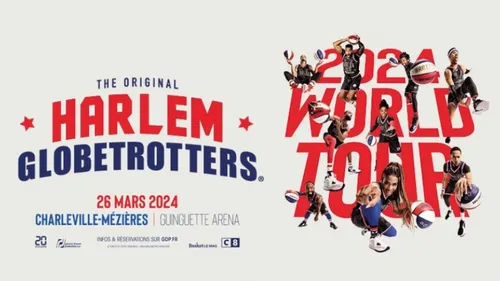 Les Harlem Globetrotters reviennent à Charleville