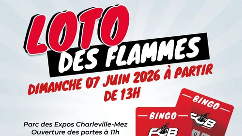 Gagnez vos cartons de loto pour le loto des Flammes Carolo