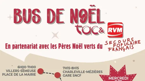 Le bus de Noël RVM