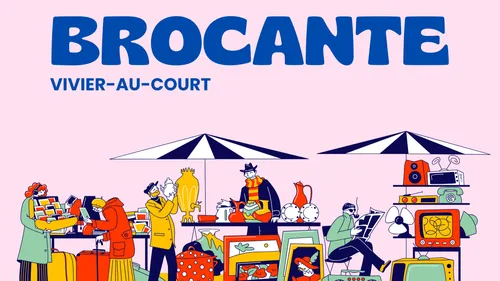 Brocante à Vivier-au-Court