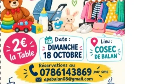 BOURSE AUX JOUETS - BALAN 