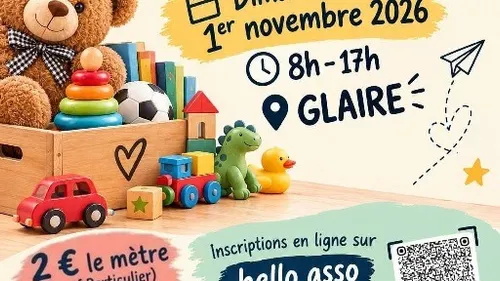 BOURSE AUX JOUETS - GLAIRE 