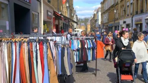 La braderie d'automne de retour à Charleville