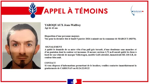 Un appel à témoin est lancé après une disparition inquiétante