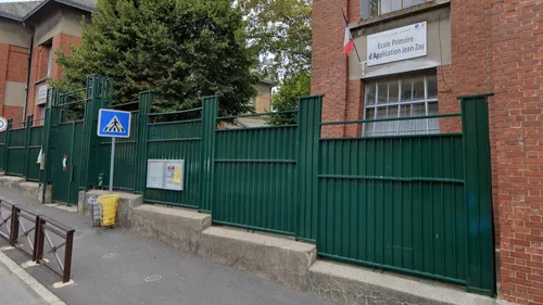 Une importante fuite d'eau dans une école primaire