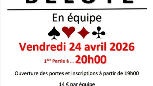 Concours de Belote - Vrigne-aux-Bois 