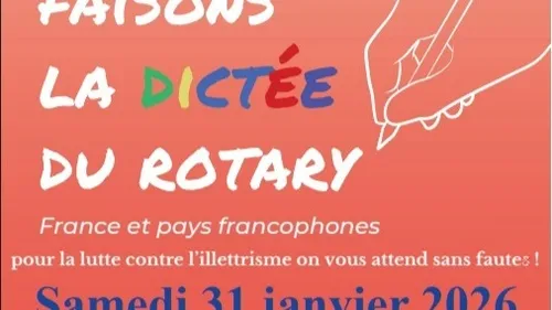 FAISONS LA DICTÉE DU ROTARY 