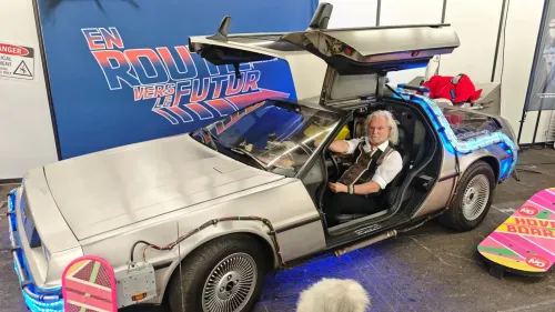 La DeLorean s'arrête à Charleville pour les 40 ans de Retour vers...