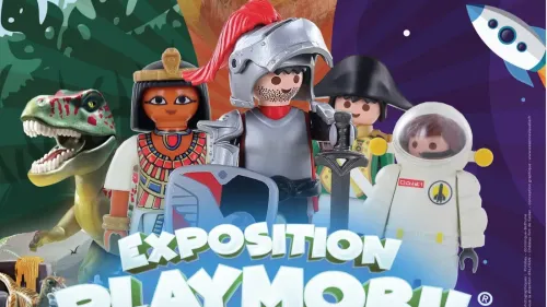 Exposition "historique" des "Playmobil" à Sedan