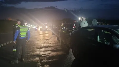 Opération de contrôle de sécurité routière "sortie de discothèque"...