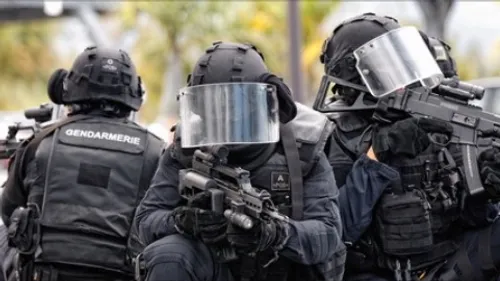 Intervention du GIGN dans une commune des Ardennes
