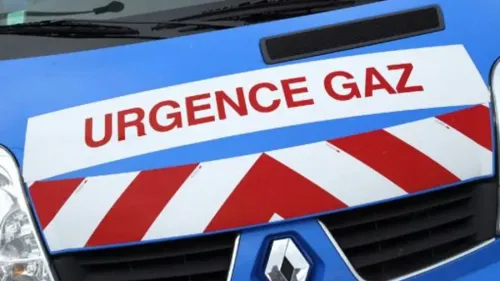 Une conduite de gaz arrachée par un engin de chantier