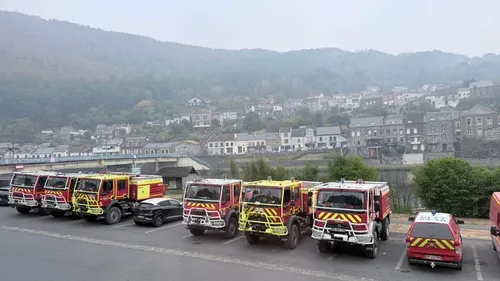 Ardennes - Incendie à Monthermé : 110 hectares brûlés, les pompiers...