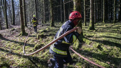De multiples incendies dans les Ardennes.