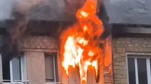 14 personnes évacuées après un violent incendie