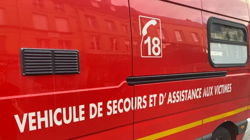 2 personnes transportées à l'hôpital après un accident