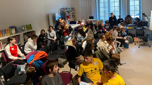 Semaine de la presse à l'école : 50 collégiens créent une émission...