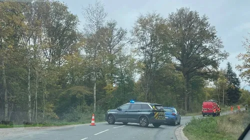 Un jeune homme en urgence absolue après un accident