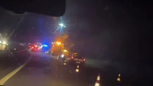 Un homme éjecté du véhicule après un accident 