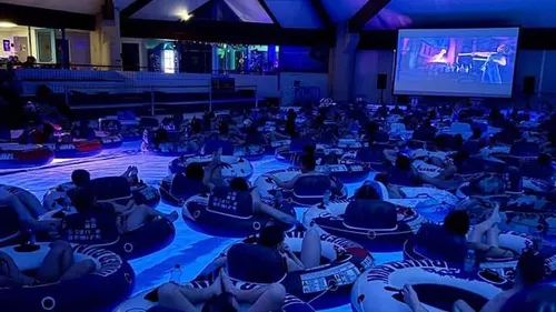 Un centre aquatique des Ardennes passe en mode cinéma
