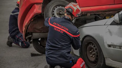 Accident à La Francheville