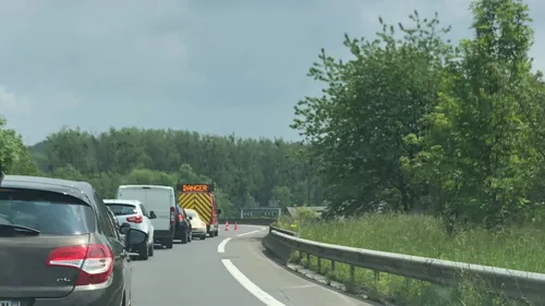 Accident : un motard transporté à l'hôpital