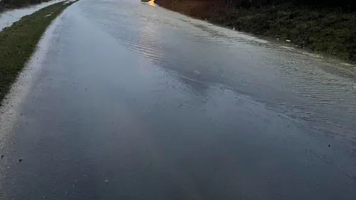 Des routes inondées dans les Ardennes à cause des fortes pluies