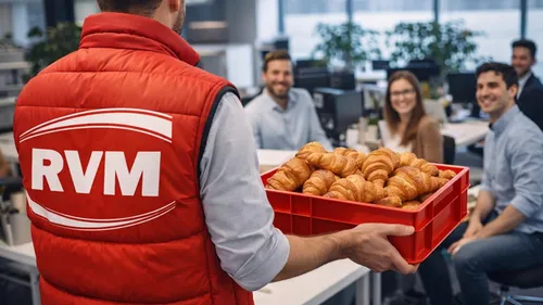 RVM vous offre le petit-déj dans votre entreprise ! 