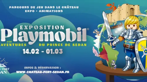 Gagnez vos places pour l'expo Playmobil au Château Fort de Sedan ! 