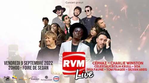 RVM LIVE à la foire de Sedan le 9 septembre 2022