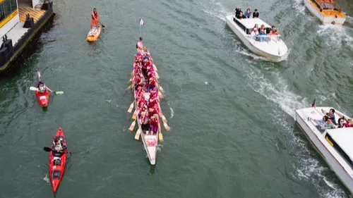 Les Dragon Ladies 08 s'illustrent à la Vogalonga